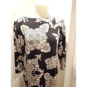 Tiana‎ B Printed Dress Size L